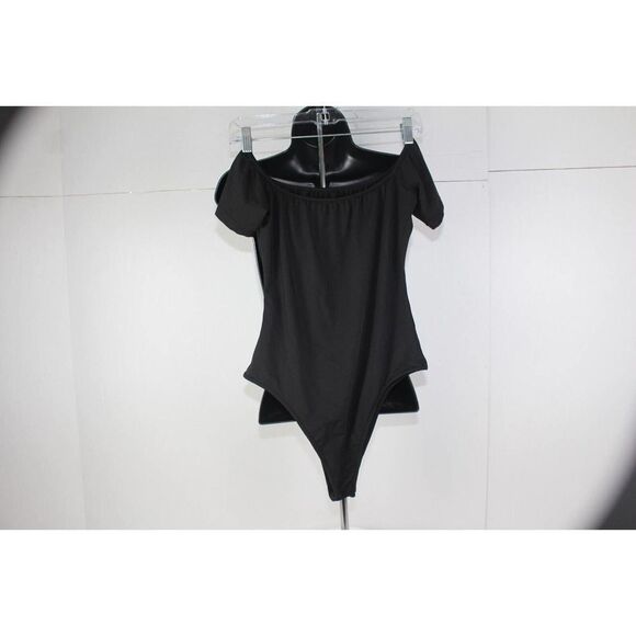 ladies black body blouse size M - Picture 1 of 3